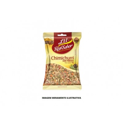 TEMPERO - REAL SABOR - 12g - CHIMICHURI COM PIMENTA - CX50